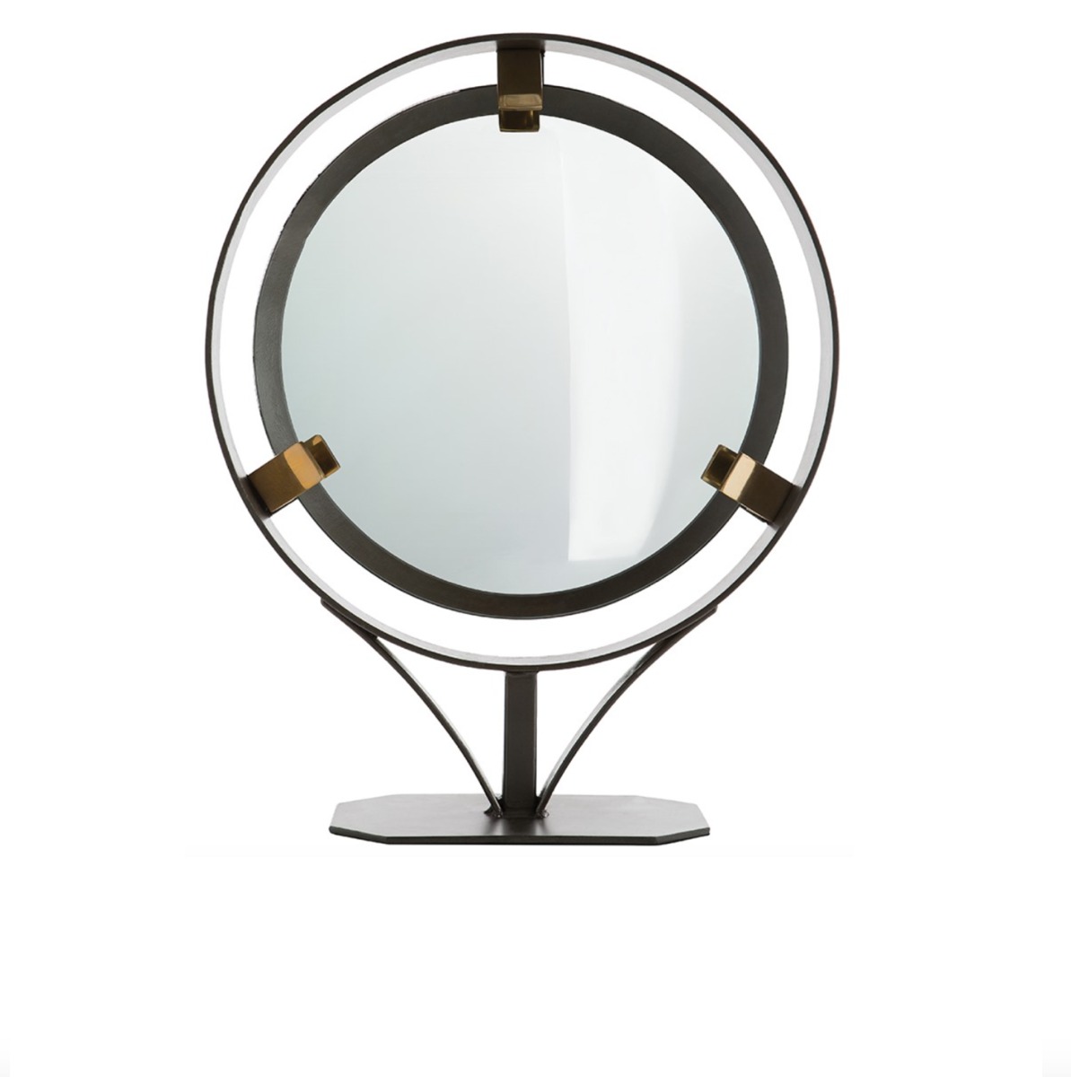 Unique luxury cosmetic mirror industrial style at Luxuria London