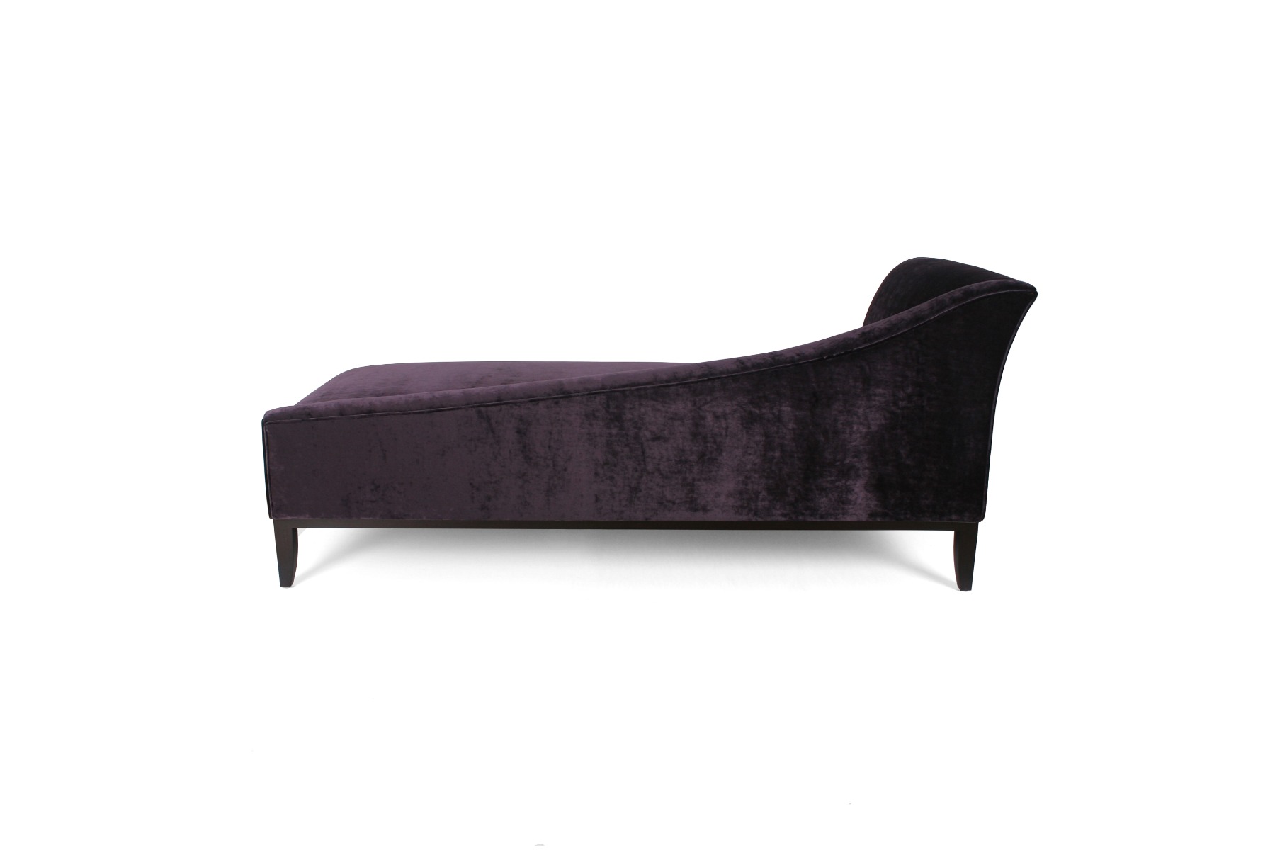 Luxury royal purple Donovan Chaise by Luxuria London