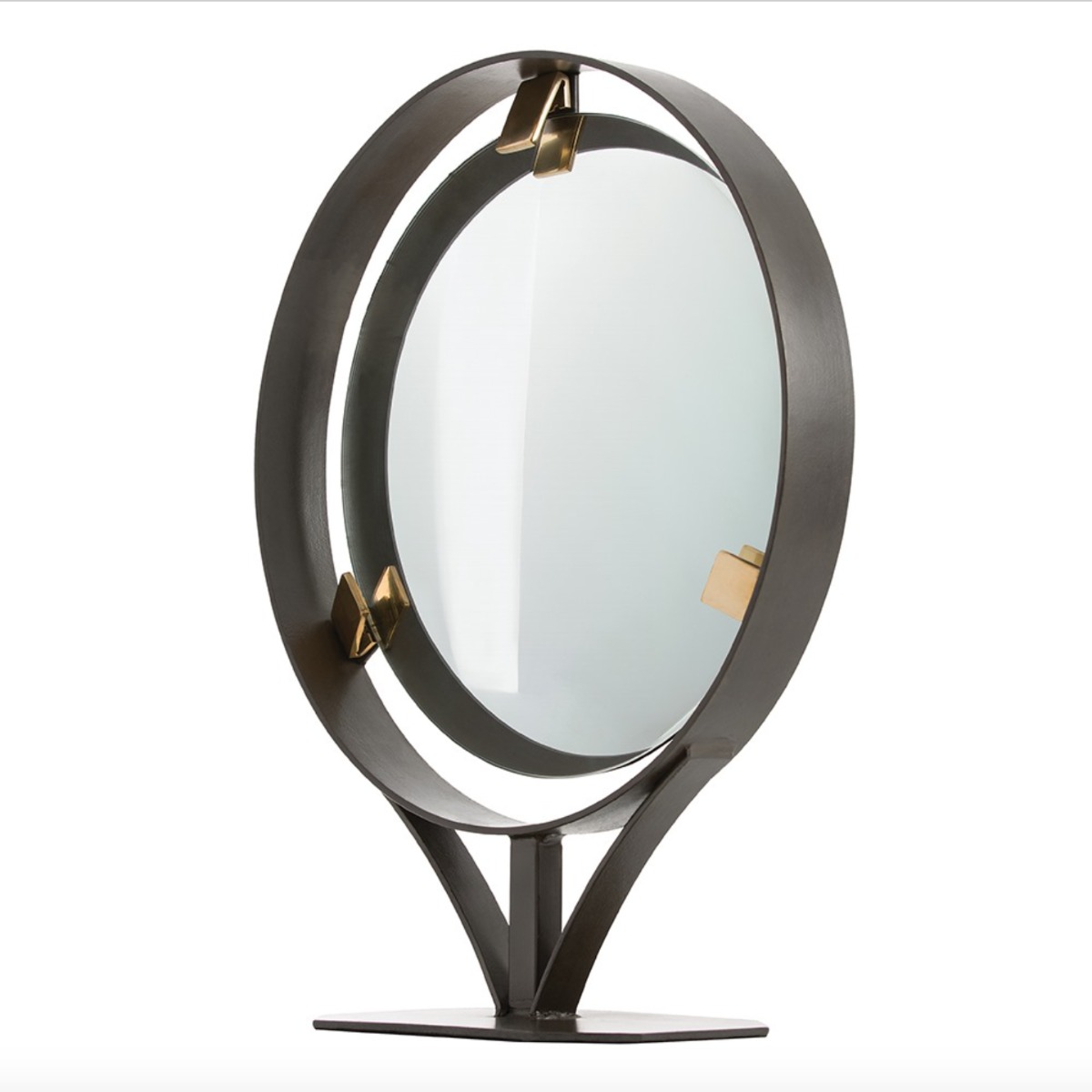 Unique luxury cosmetic mirror industrial style at Luxuria London