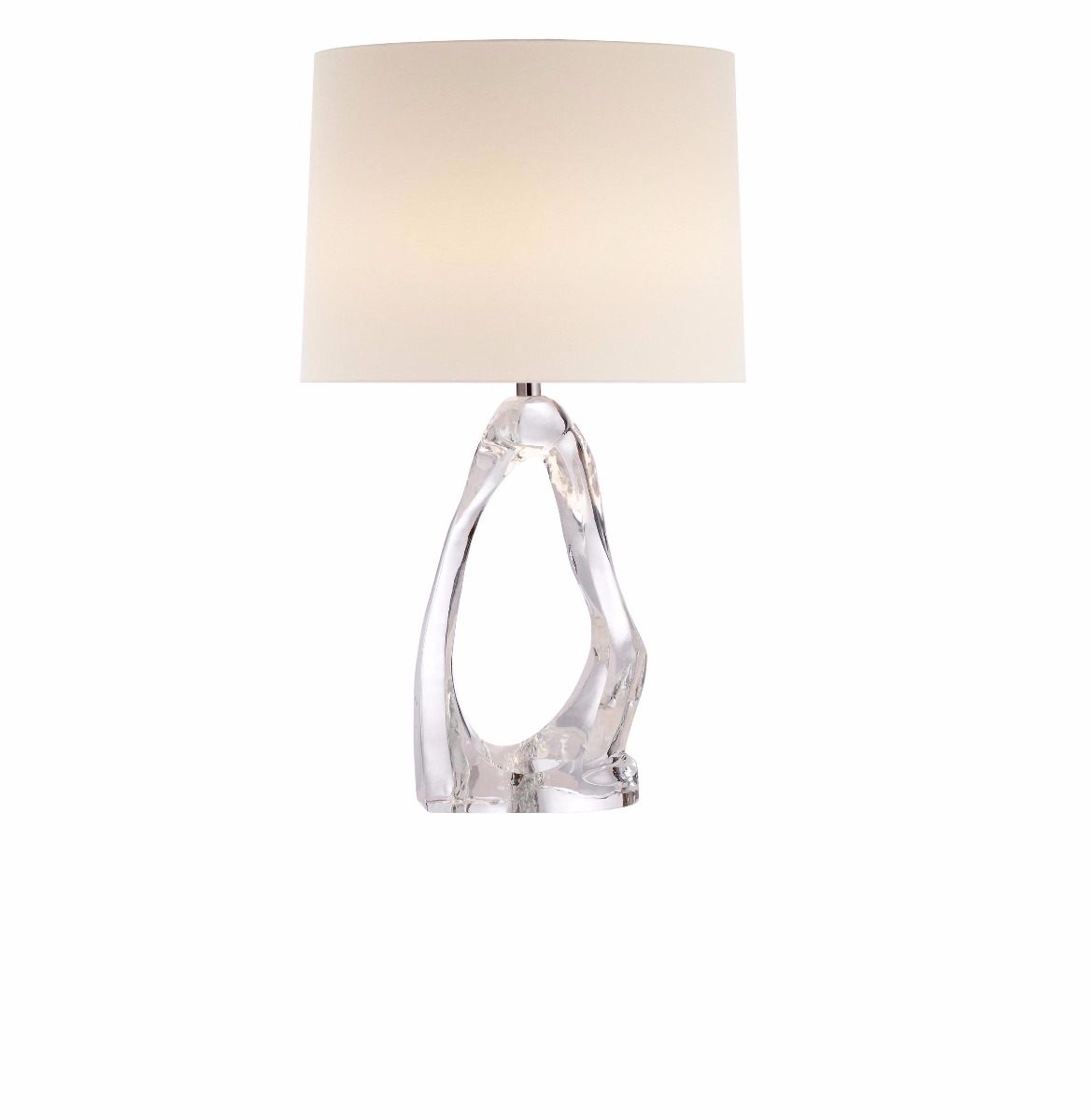 Unique luxury desk lamp with silver stand by luxuria london